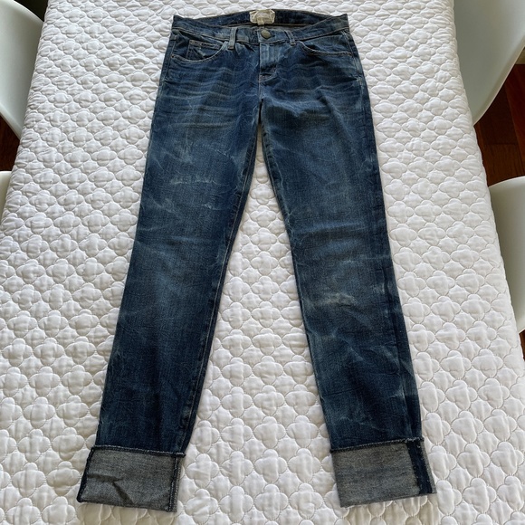 Current-Elliott Denim - Current-Elliott The Rolled Skinny‎ Write-On Jeans Size 27